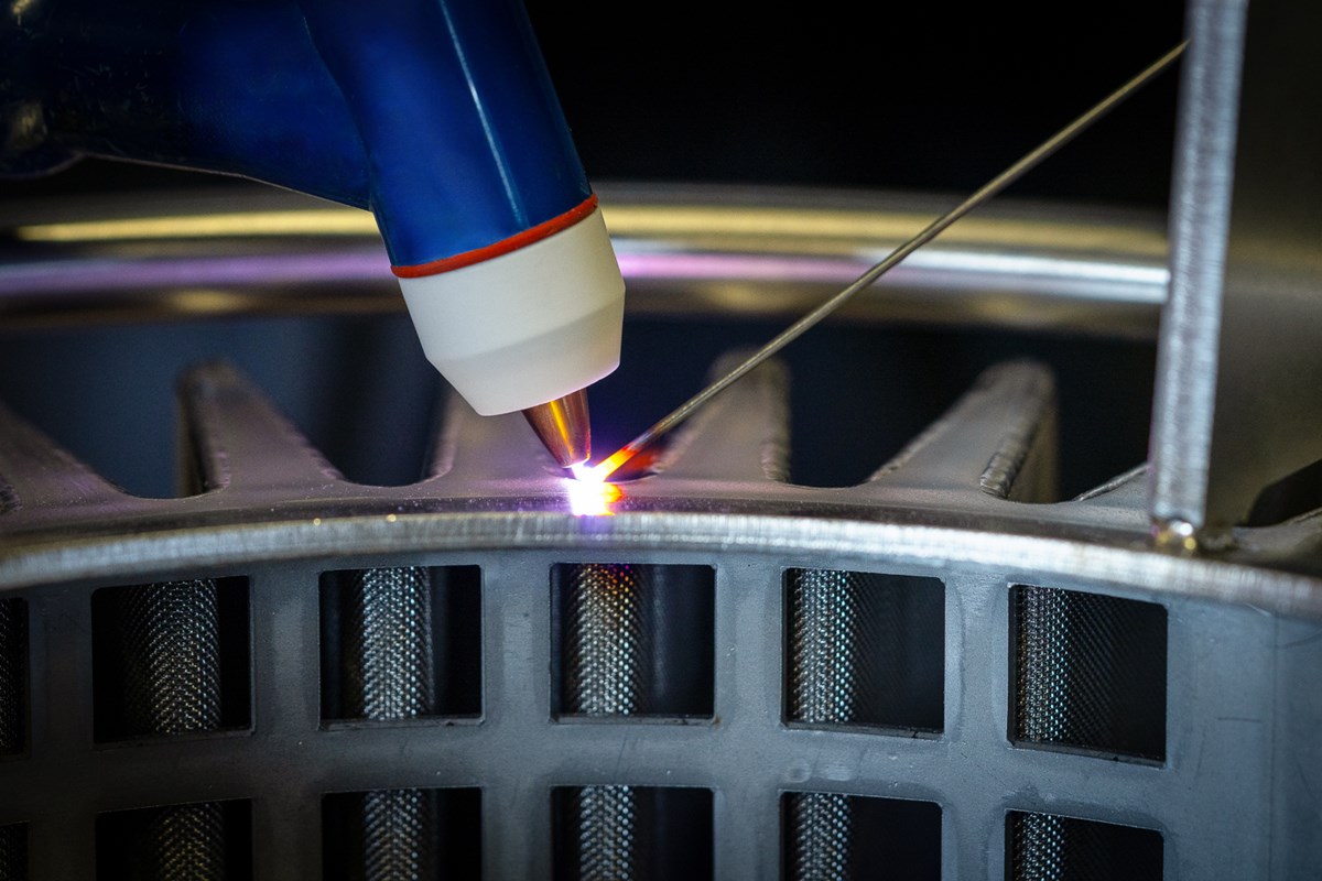 Micro plasma welding